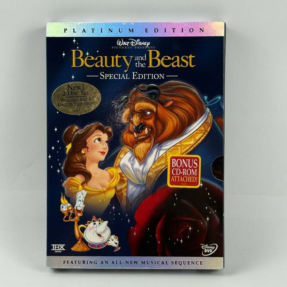 Beauty and the Beast Special Edition Platinum Edition 2-Disc DVD Set